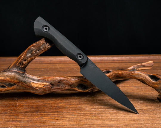 Chef Set - Black G10, Armor Black Cerakote, Allen Bolts, Smooth Grip