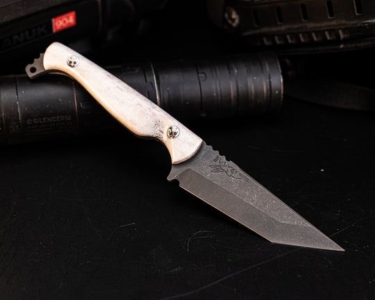 SHAW SHIV x HFB- CO Elk -Patriot Mosaic Pins, Contoured Grip