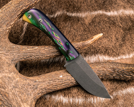 Cav Jr- Joker Fish G-Carta, Mosaic Pins, Brass Lanyard Pin, Textured Grip