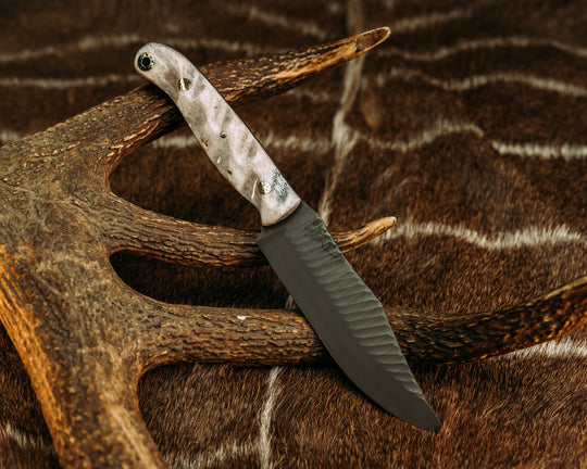 Crow Scout- Mosaic Pins, Mosaic Lanyard, Textured Grip