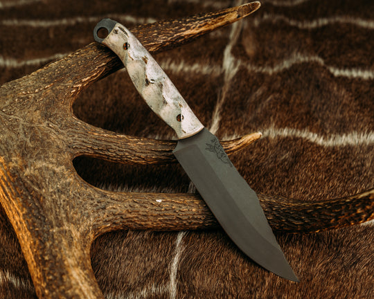 Crow Scout- Mosaic Pins, Mosaic Lanyard, Textured Grip