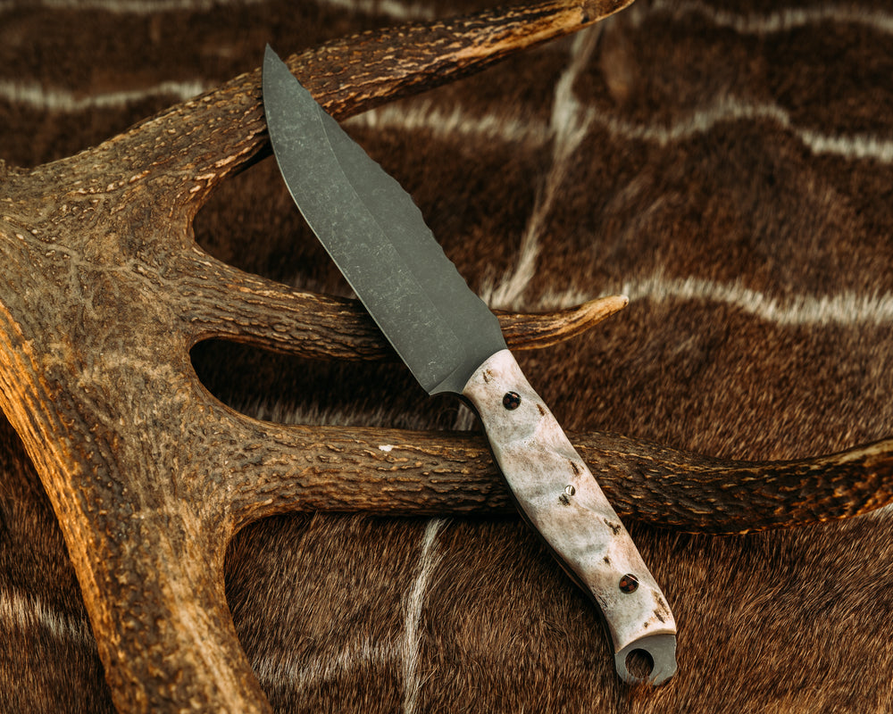 Crow Scout- Mosaic Pins, Mosaic Lanyard, Textured Grip