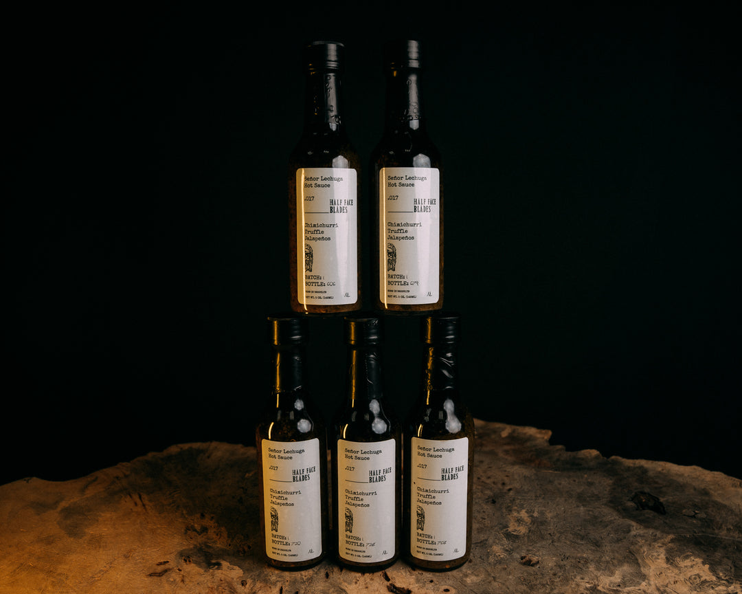 Chimichuri Truffle Jalapeño STEAK Sauce, (CASE), Senor Lechuga X HFB Collab