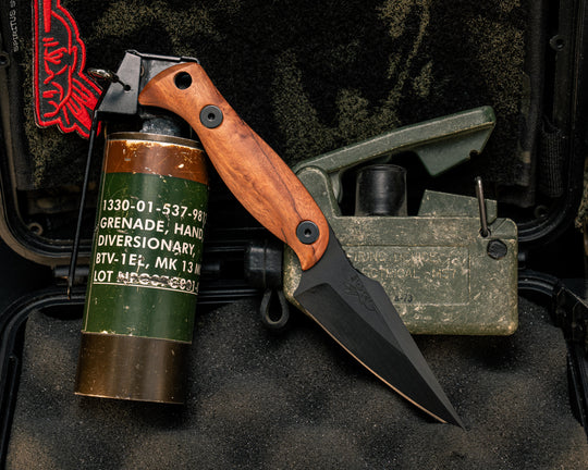 Gulo Gulo- Lychee, Armor Black Cerakote, Allen Bolts, Smooth Grip