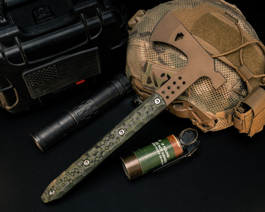 Arrowhead Hawk- Jungle Wear FAT Carbon, Midnight Bronze Cerakote, Ti Allen Bolts, Smooth Grip