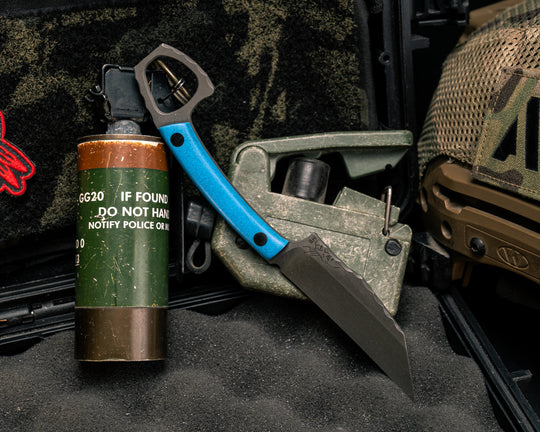 SOPHS- Ocean Blue Glass Fiber, CF Pins Smooth Grip