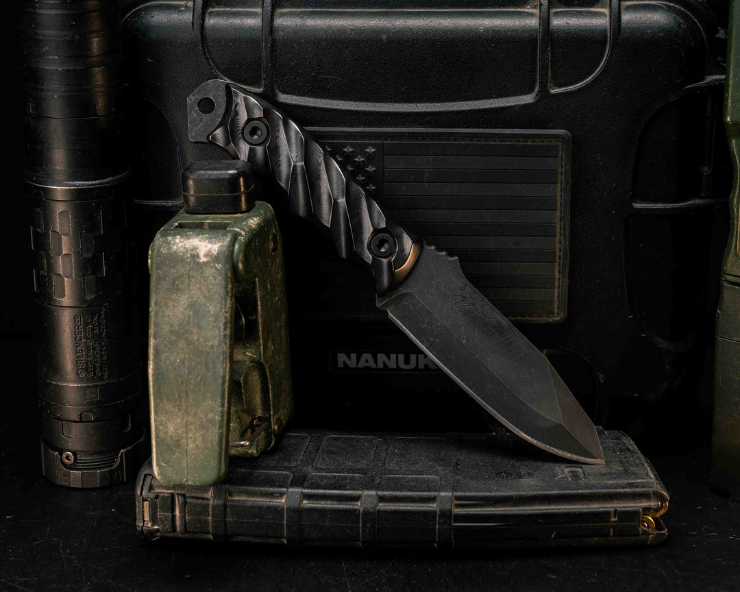 Disaster Jr- Black Dunes Carbon, Allen Bolts, Textured Grip