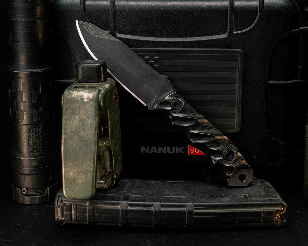 Disaster Jr- Black Dunes Carbon, Allen Bolts, Textured Grip