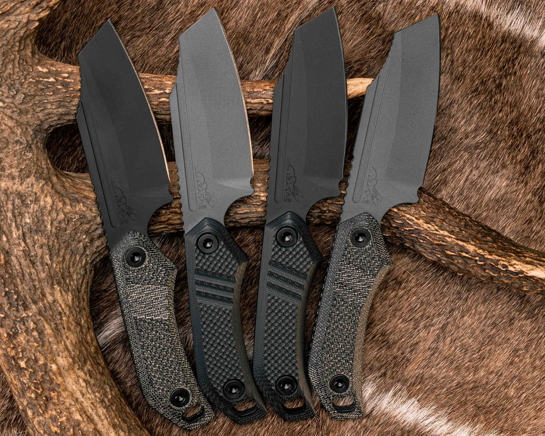 Saxon Skinner - HFB X Grayboe - Cerakote, Allen Bolts, Jimped Spine, Textured Grip (Multi-Variants)