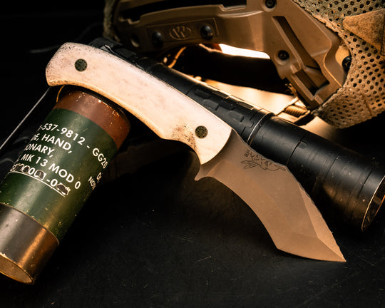 Buteo- Mosaic Pins, Contoured Grip