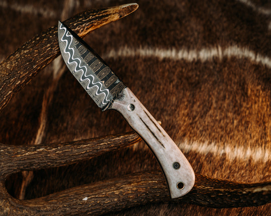 Cav Jr- Baker Forge Ladder Pattern BronzeMai- Mosaic Pins, Brass Lanyard Pin, Contoured Grip