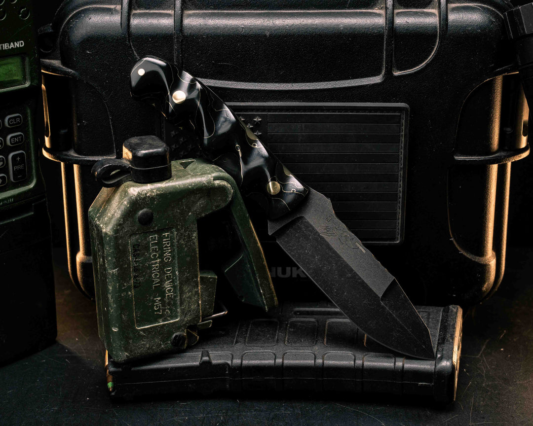 Disaster Jr Gen 3- Raffir Glow Nobel Brass, Brass Pins, Textured Grip