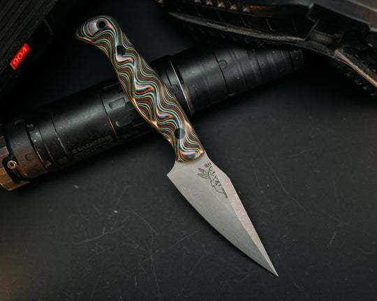 Gulo Gulo- Galaga G10, CF Pins, CF Lanyard Pin, Textured Grip