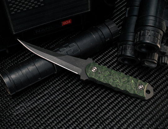 Combat Filet - Junglewear Carbon Fiber, Ti Allen Bolts, Chaos Grip