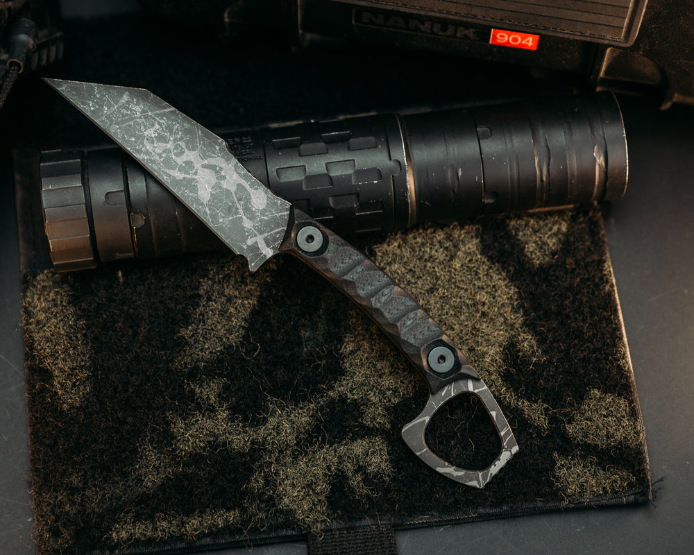 SHPOS - Black G10, Allen Bolts, Iron Grip