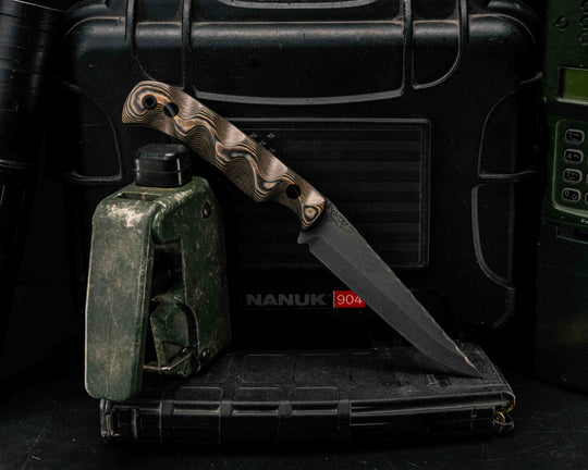 Boogeyman- Dalhalla Richlite, CF Pins, CF Lanyard Pin, Textured Grip