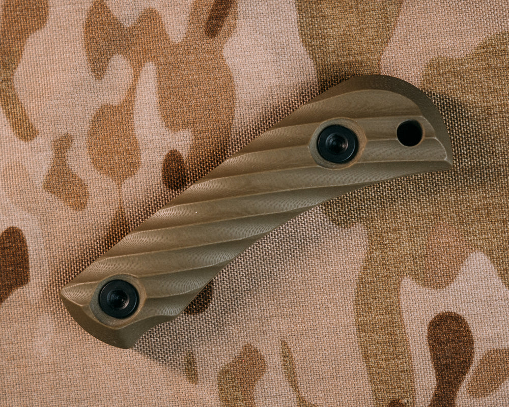 Cav Jr Scales- OD Green G10, Allen Bolts, Iron Grip