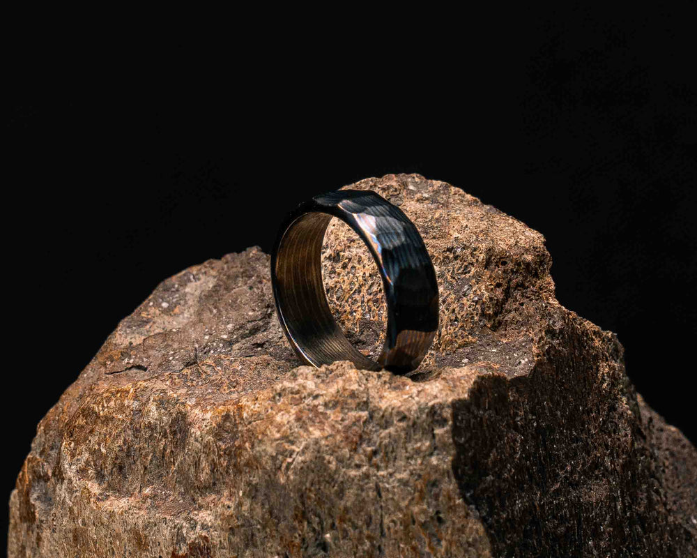 Ring - Timascus, Rock-Work round outside