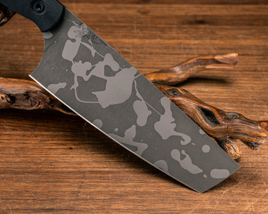 Chef Set - Black G10, Allen Bolts, Smooth Grip