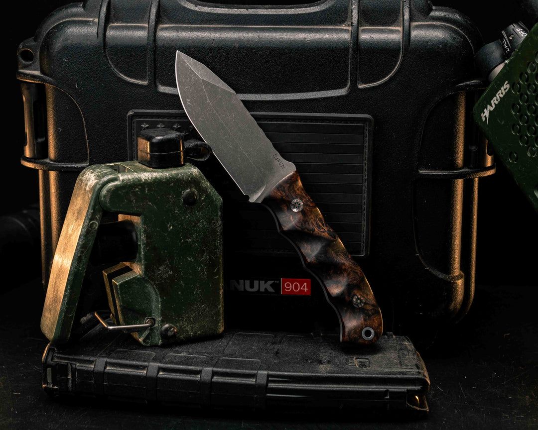 Disaster Cub- Desert Ironwood, Mosaic Pins, Aluminum Lanyard Pin, Textured Grip