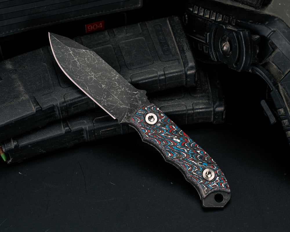 Disaster Cub- Nebula Carbon, Ti Allen Bolts, Textured Grip