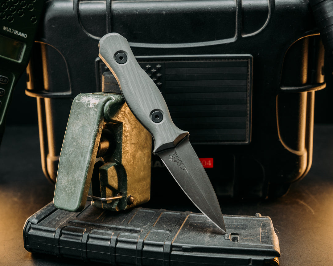 Pulse Checker- Grey G10, Allen Bolts, Smooth Grip