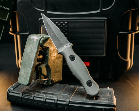 Pulse Checker- Grey G10, Allen Bolts, Smooth Grip