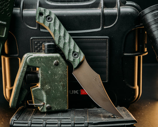 Red Cloud- Jungle Wear Carbon, Midnight Bronze Cerakote, Allen Bolts, Textured Grip