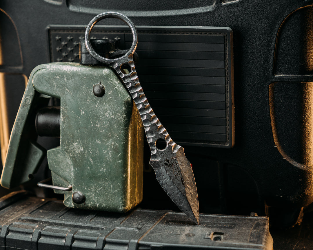 Ringstrike - Acid Splatter and Machined Rockwork Handle