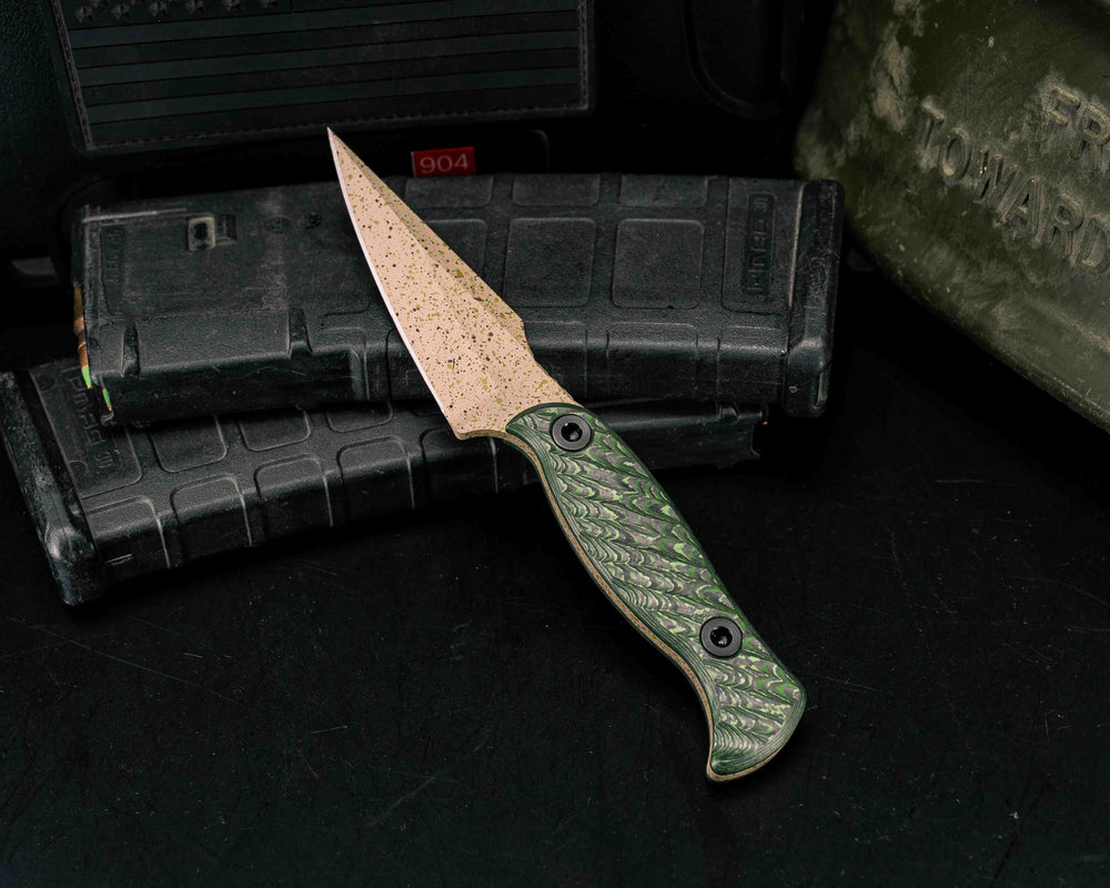 Gulo Gulo - Jungle Wear Carbon, Arid Splatter CerakoteAllen Bolts, Textured Grip