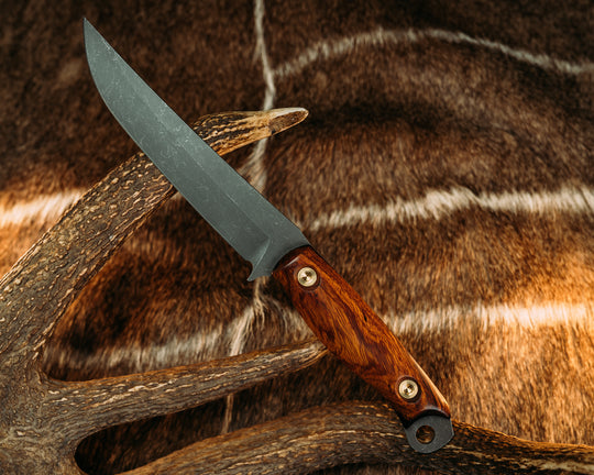 Crow Breakdown- Desert Ironwood, Brass Allen Bolts, Smooth Grip