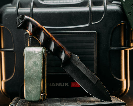 Disaster Jr Gen 3- Desert Ironwood, CF Pins, Textured Grip