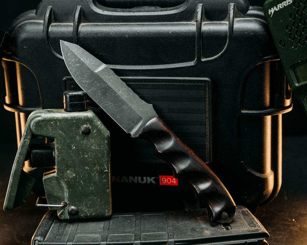 Disaster Jr Gen 3- Desert Ironwood, CF Pins, Textured Grip