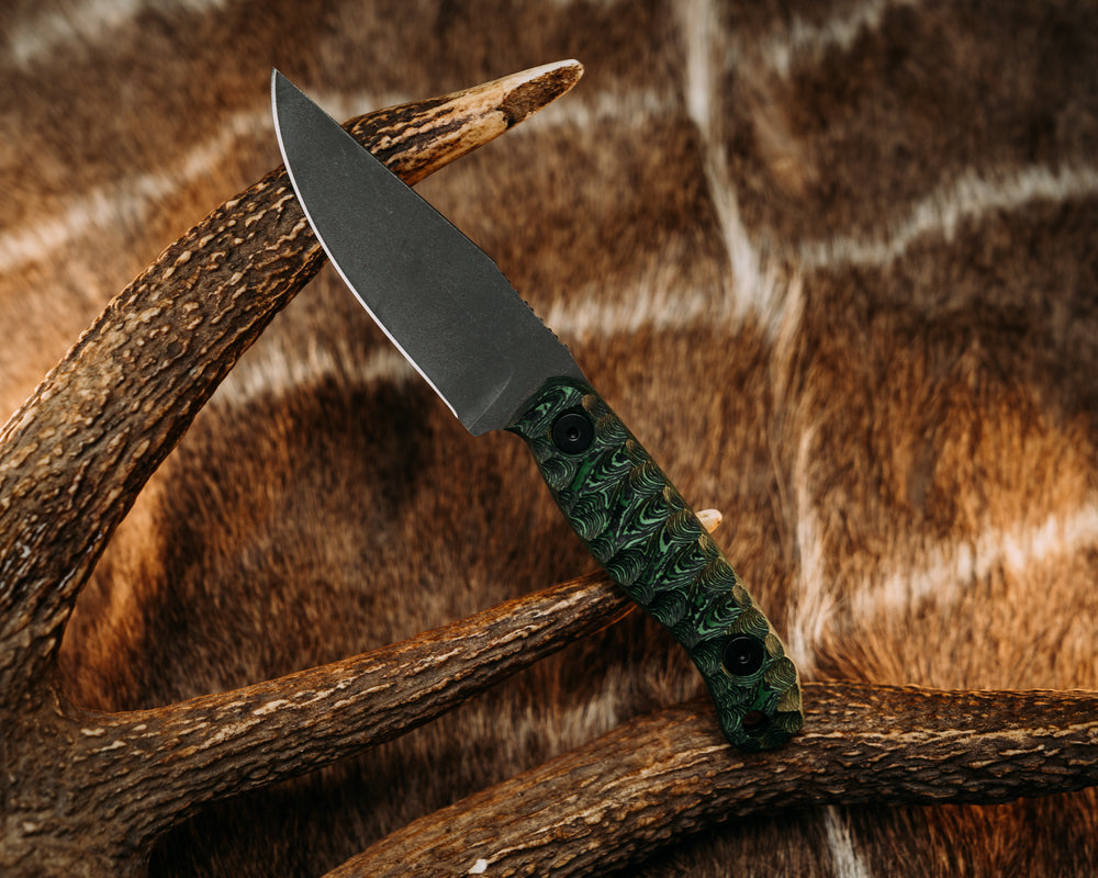 Feather Light- Jungle Wear CF, Allen Bolts, Textured Grip