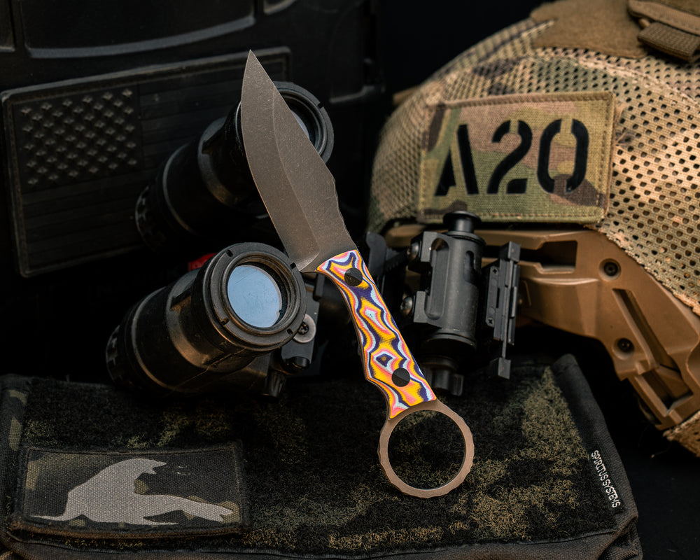 Jaq- Flashback 2.0 G10, CF Pins, Textured Grip