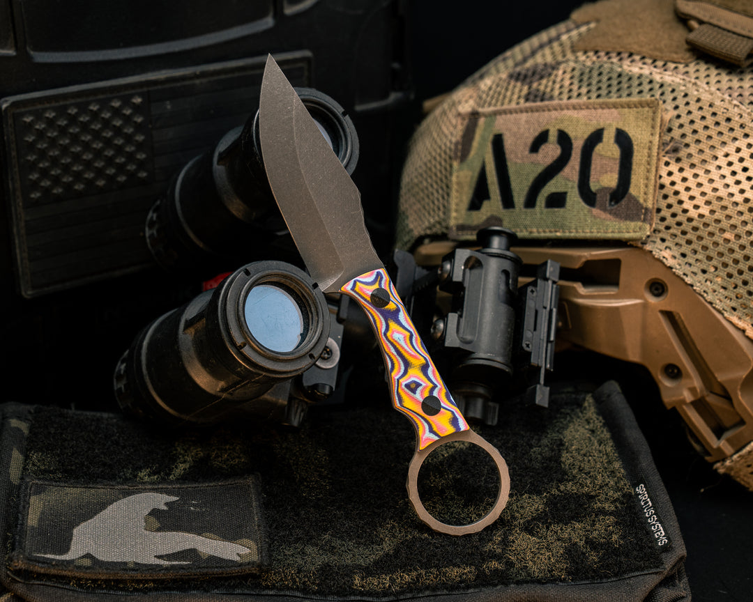 Jaq- Flashback 2.0 G10, CF Pins, Textured Grip