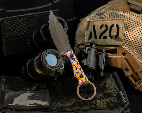 Jaq- Flashback 2.0 G10, CF Pins, Textured Grip