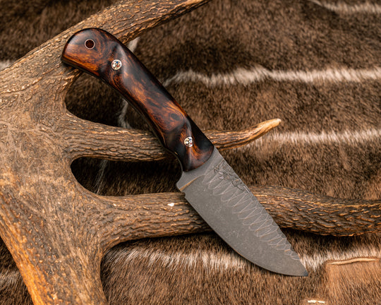 Cavner- Desert Ironwood, Copper Patriot Mosaic Pins, Copper Lanyard Pin, Textured Grip