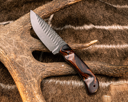 Cavner- Desert Ironwood, Copper Patriot Mosaic Pins, Copper Lanyard Pin, Textured Grip