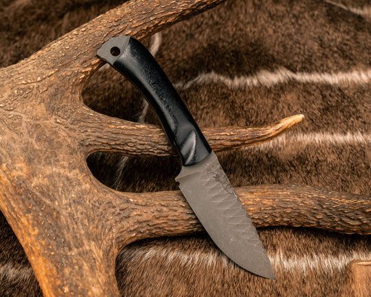 Cav Jr- Cosmos Carbon Fiber, CF Pins, Textured Grip, open tang