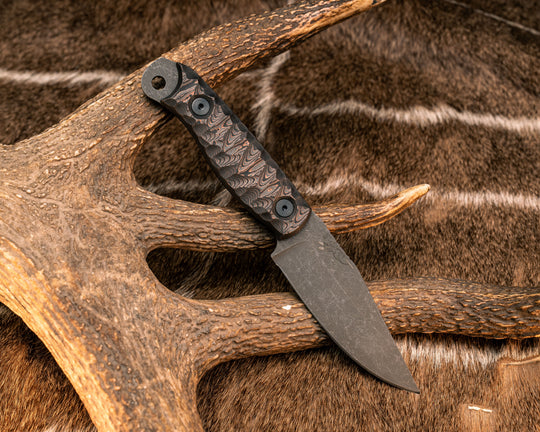 Crow Scalper - Copper Camo Carbon, Allen Bolts, Textured Grip