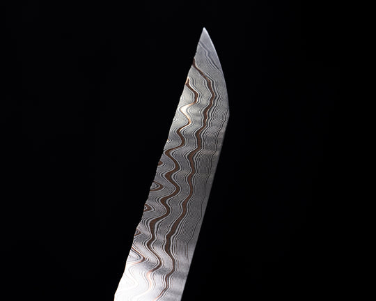 Half Face Blades X Grey Blades Giveaway-Baker Forge Firestorm Ladder CopperMai-Meteorite Bolster, Copper Dark Matter Carbon, Black G10, Copper Pin Striping, Dinosaur Bone Split, Mammoth Bone, Meteorite Rock Inlay