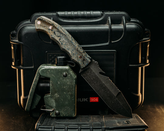Notched Wire Cutter Breacher Gen 3- Dinosaur Bone, Mosaic Pins, Textured Grip