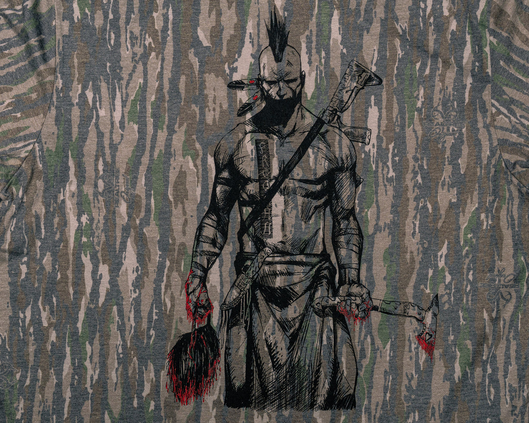 Half Face Blades Scalper x Realtree T-Shirt - Realtree Original