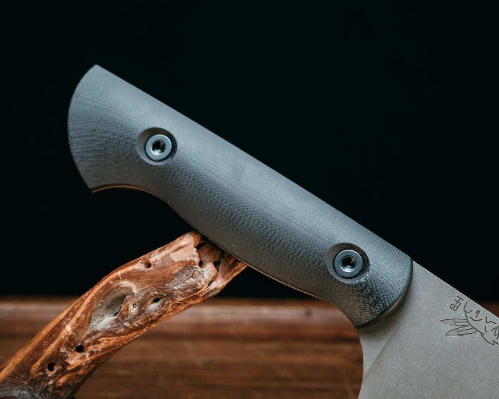 Chef Set - Black G10, Allen Bolts, Smooth Grip