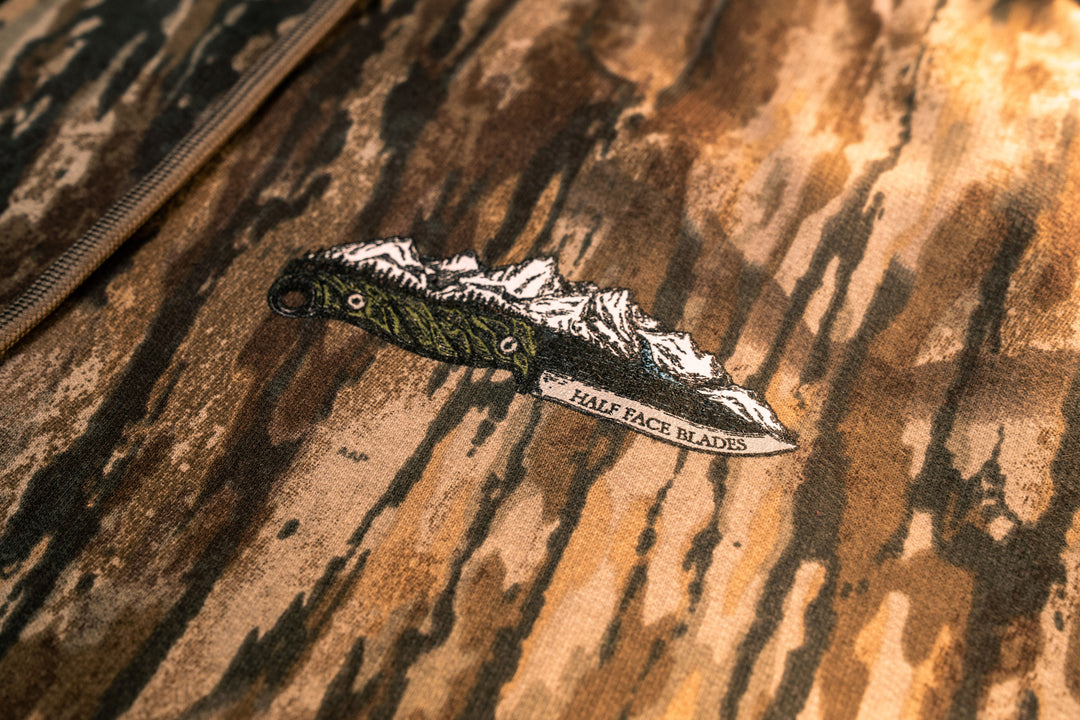 Half Face Blades + Realtree Hoodie