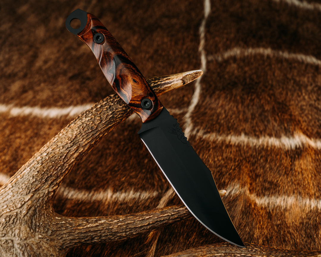 Crow Scout - Desert Ironwood, Armor Black Cerakote, Allen Bolts, Textured Grip