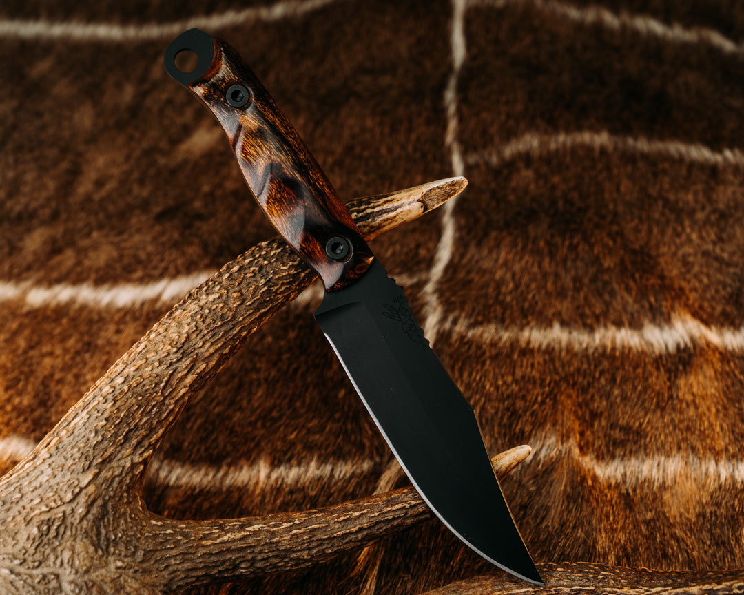 Crow Scout - Desert Ironwood, Armor Black Cerakote, Allen Bolts, Textured Grip