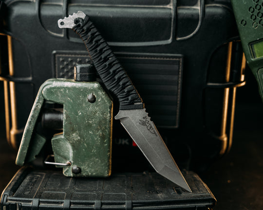 SHAW SHIV x HFB - Black Paracord Wrap
