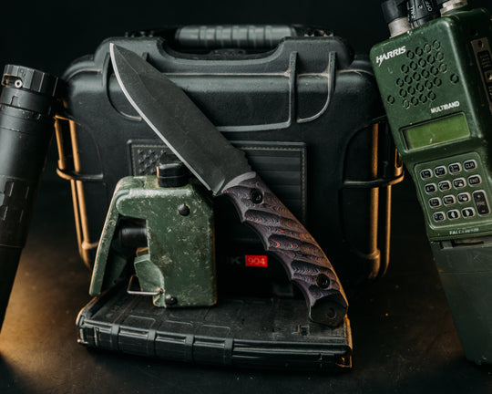 Disaster Breacher- Purple Haze CF, Allen Bolts, Textured Grip